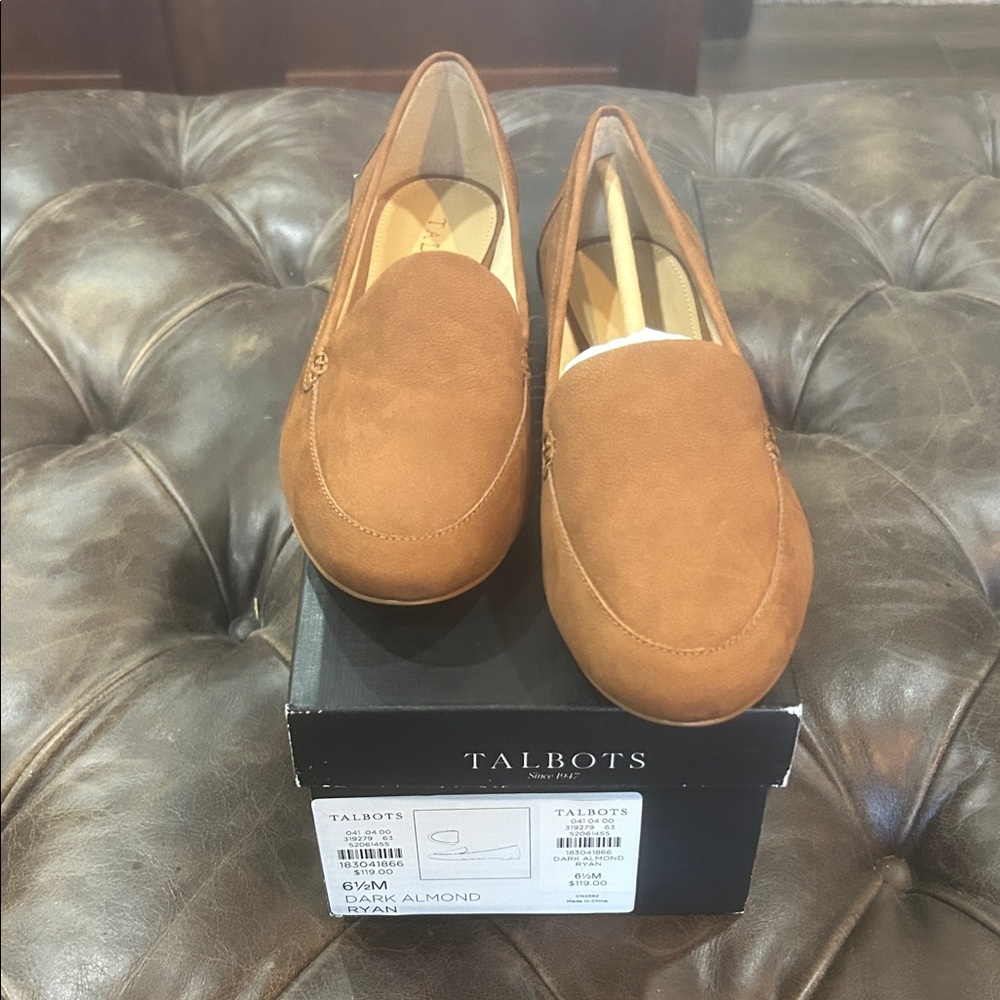 Talbots Women's Tan Loafers